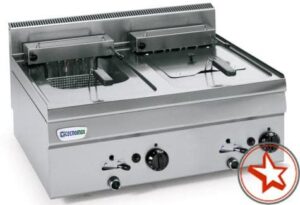 TECNOINOX Gas-Tisch-Fritteuse FR70G/0