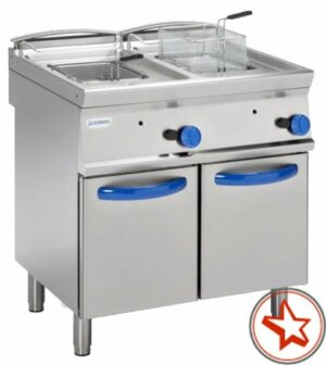 TECNOINOX Gas-Stand-Friteuse FR83FG7T