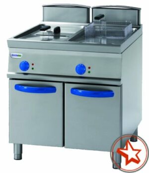 TECNOINOX Gasfritteuse FRV87FG9T mit V-Becken
