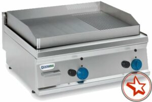 TECNOINOX Gas-Tischgrillplatte FTR70G7
