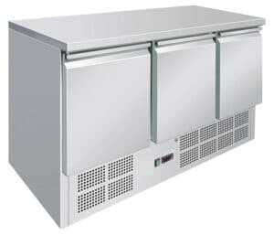 Kühltisch GSKT3000 mit 3 Türen - GN 1/1