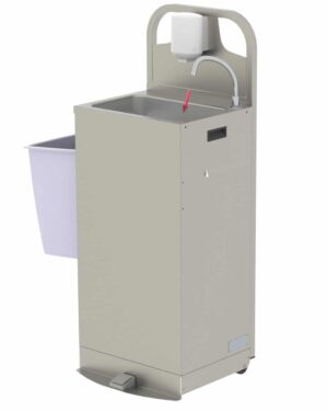 SOFINOR Mobiles Handwaschbecken LMASWAC mit Durchlauferhitzer
