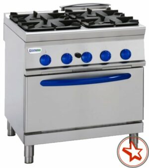 TECNOINOX Gas-Herd PFG8SGG9