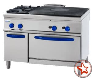 TECNOINOX Gas-Herd PFPG12GG9