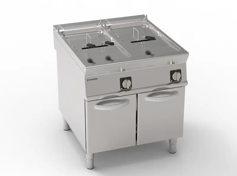 TECNOINOX Elektro-Stand-Friteuse FR81FE9 