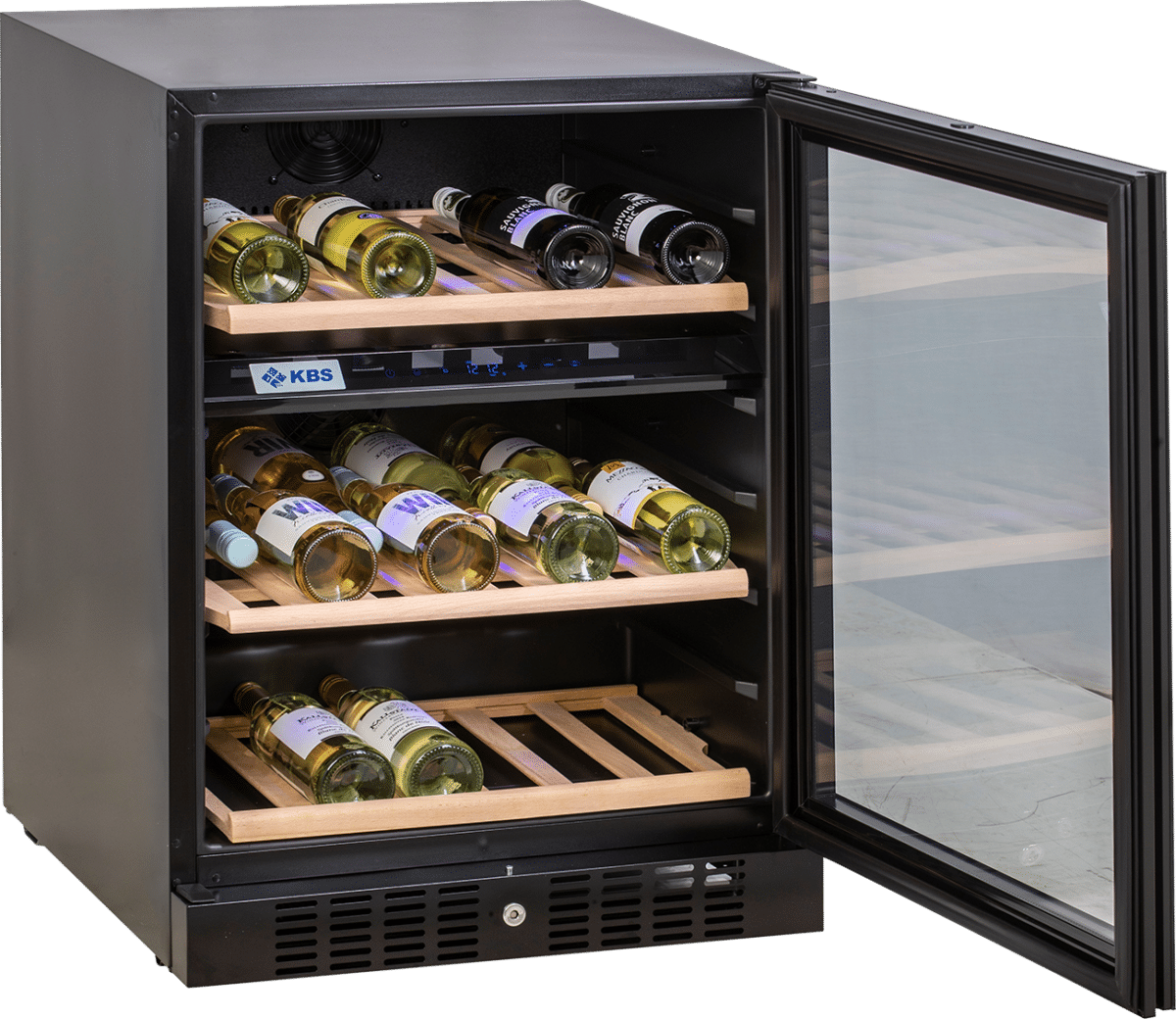 2-Zonen Weinkühlschrank GSV163-O