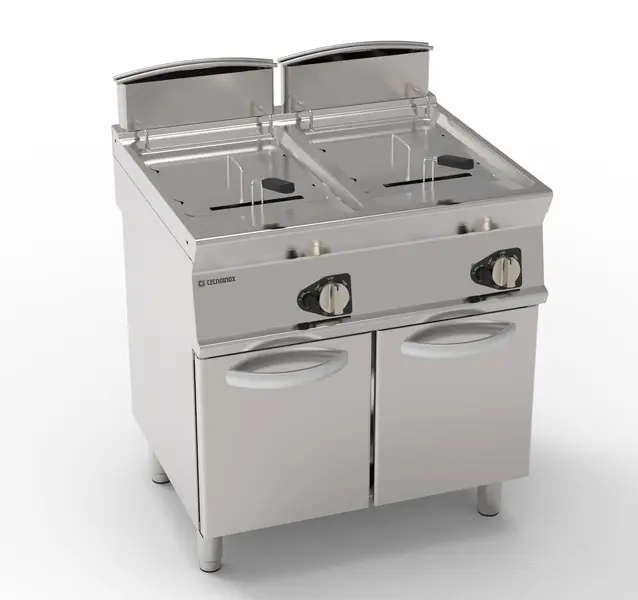 TECNOINOX Gas-Stand-Friteuse FR87FG7T