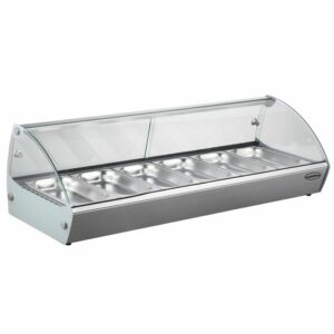 Wärmevitrine CS für 6 x GN 1/3 - 40mm