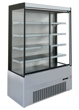 Wandkühlregal GS-CR151DT mit 2 Drehtüren  