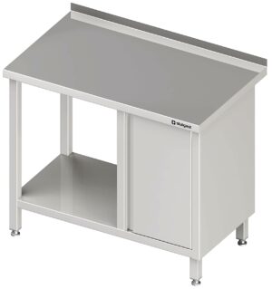 Arbeitstisch VAT14712 mit Grundboden und Flügeltürenschrank      