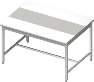 Arbeitstisch VAT161216 mit beidseitiger Polyethylen-Schneideplatte     
